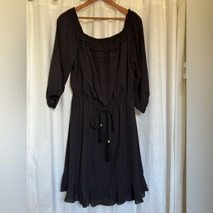 Flirty Black Women's Dress